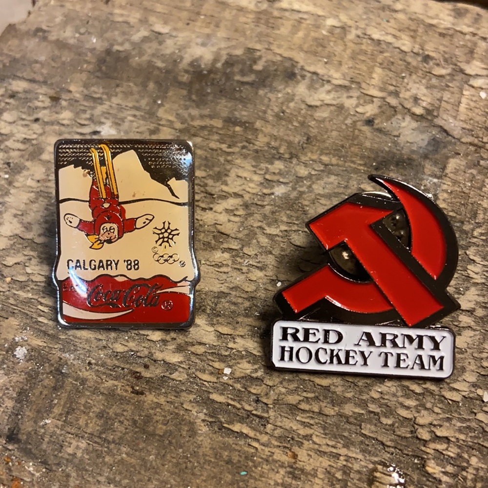 Calgary 88 Olympic Pin Vintage